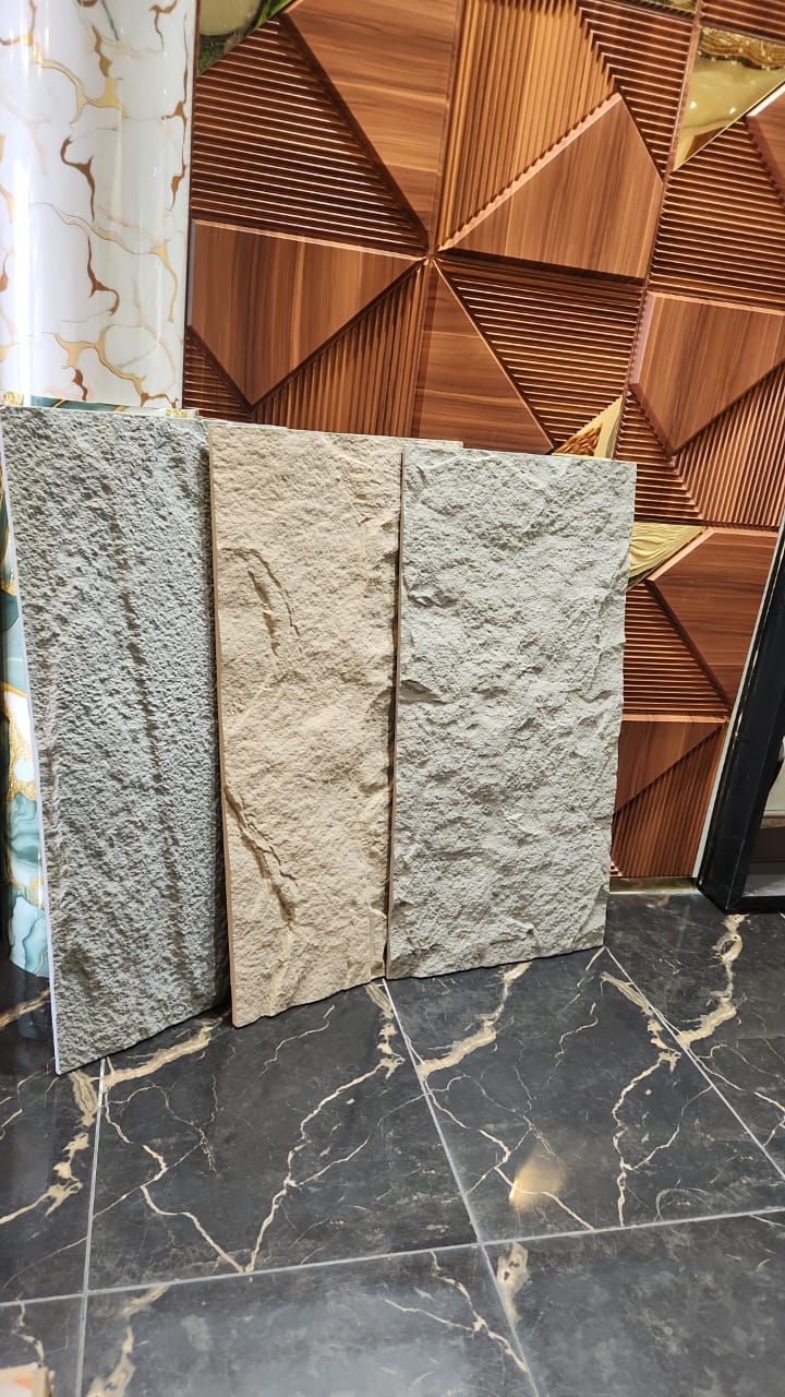 #Mushroom102 - 35mm PU Stone Panels (Size 2*4ft) - 5 Colors option