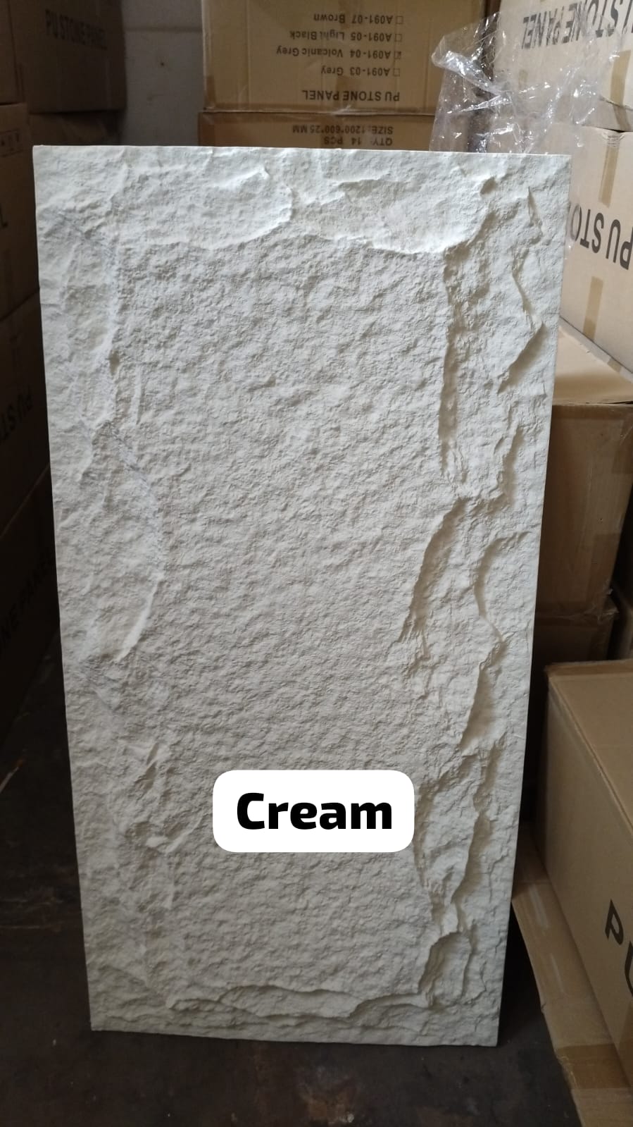 Economic Series - 50mm PU stone Panels (Size 2*4ft)