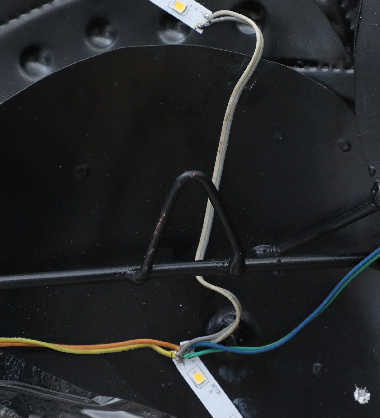 Decorative Ganesh Multicolour Iron Wall Art