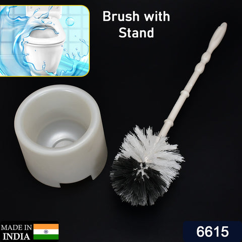 6615 Toilet Cleaning Brush with Potted Holder - SWASTIK CREATIONS The Trend Point