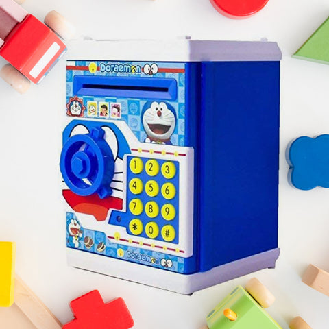 4508 Money Safe ATM Kids Piggy Savings Bank with Electronic Lock Piggy Bank ATM with Password, Cartoon Piggy Bank for Kids - SWASTIK CREATIONS The Trend Point