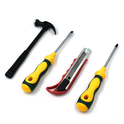 9029 4 Pc Helper Tool Set used while doing plumbing and electrician repairment in all kinds of places like household and official departments etc. - SWASTIK CREATIONS The Trend Point