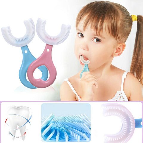 4774 Kids U S Tooth Brush used in all kinds of household bathroom places for washing teeth of kids, toddlers and children’s easily and comfortably. - SWASTIK CREATIONS The Trend Point