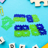 4370  Multi-Color Children's Educational Toys Kids 3-12 Years Old 4 Pc Set Of Digital Block Building Blocks Children's Toys Building Block Educational Gift for Boys Girls (12 Pc Set)