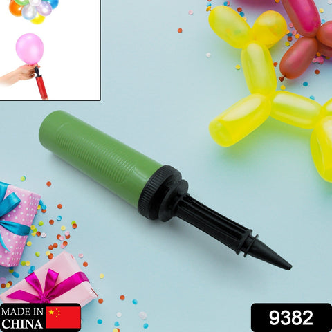 9382 Pump for Balloons, Hand Pump, Air Pump Balloon, Robust Durable Plastic, for Party, Birthday, Wedding, Inflatable Toys