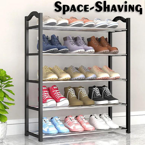 9106A Simple Shoe Rack Simple Practical Sufficient Capacity for Home , Chappal Stand - SWASTIK CREATIONS The Trend Point