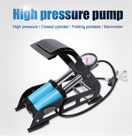 1691 Portable High Pressure Foot Air Pump Compressor for Car and Bike - SWASTIK CREATIONS The Trend Point