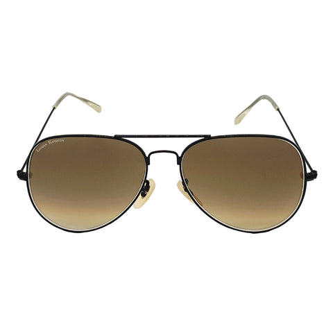 Louis Kouros-3026 Armstoner Aviator Brown-Black Sunglasses For Men & Women~LK-3026 - SWASTIK CREATIONS The Trend Point