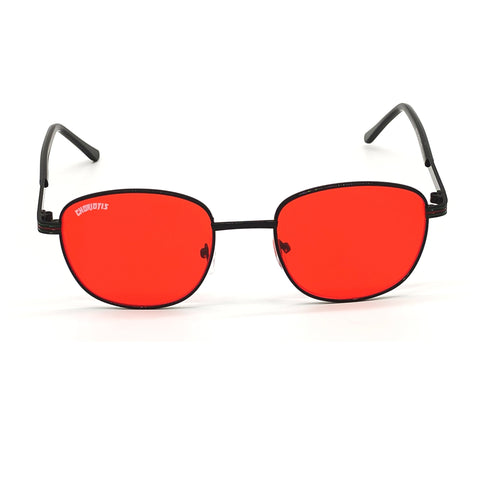 Choriotis-6015 Mysaria Square Red-Black Sunglasses For Men & Women~CT-6015 - SWASTIK CREATIONS The Trend Point