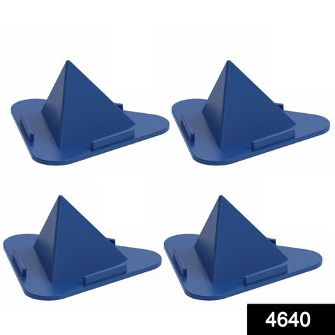 4640 Universal Portable Three-Sided Pyramid Shape Mobile Holder Stand - SWASTIK CREATIONS The Trend Point