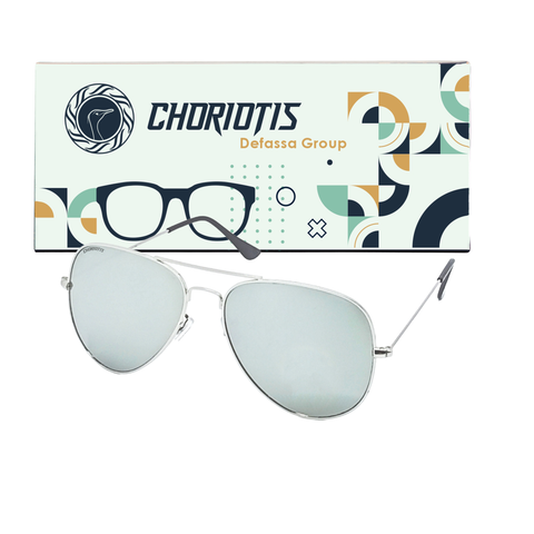 Choriotis-3026 Astor Aviator Silver-Silver Sunglasses For Men & Women~CT-3026 - SWASTIK CREATIONS The Trend Point