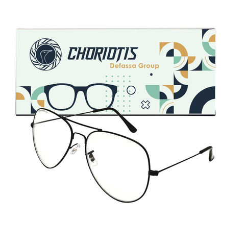 Choriotis-3026 Astor Aviator Transparent-Black Sunglasses For Men & Women~CT-3026 - SWASTIK CREATIONS The Trend Point