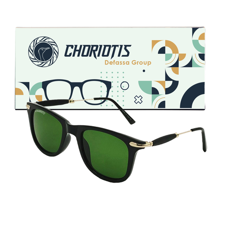 Choriotis-2148 Stucor Square Green-Gold Sunglasses For Men & Women~CT-2148 - SWASTIK CREATIONS The Trend Point