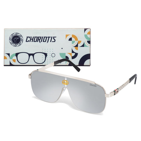 Choriotis-0039 Ghostman Square Silver-Silver Sunglasses For Men & Women~CT-0039 - SWASTIK CREATIONS The Trend Point