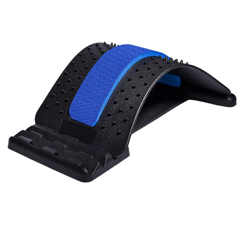 1653 Multi-Level Back Stretching Device Back Massager Lumbar Support - SWASTIK CREATIONS The Trend Point