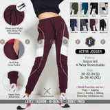 Women's Active Joggers - SWASTIK CREATIONS The Trend Point