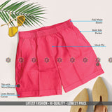 Women's Cotton Shorts - SWASTIK CREATIONS The Trend Point