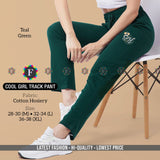 Women's Cool Girl Track Pants - SWASTIK CREATIONS The Trend Point