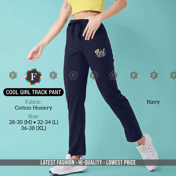 Women's Cool Girl Track Pants – SWASTIK CREATIONS The Trend Point