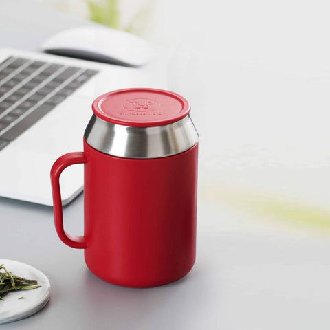 Tupperware DESK MUG 400 ML RED - SWASTIK CREATIONS The Trend Point