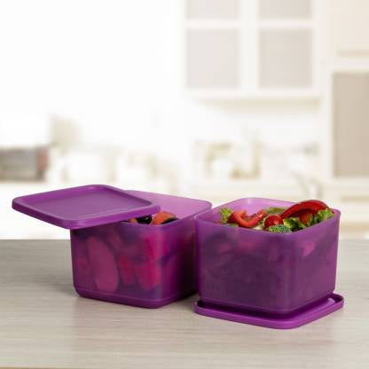 Tupperware CUBIX 1L Set of 2 - SWASTIK CREATIONS The Trend Point