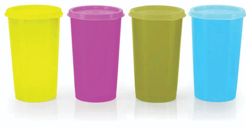 Tupperware 12oz TUMBLER - SET OF 4 - SWASTIK CREATIONS The Trend Point