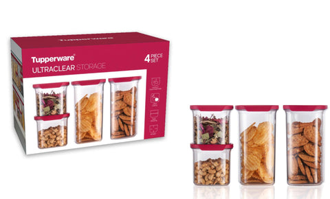 Tupperware Ultra Clear Set - SWASTIK CREATIONS The Trend Point