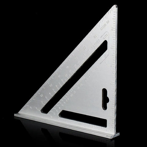 7420  Light Weight Double Side Scale Triangle Measurement Hand Tool - SWASTIK CREATIONS The Trend Point