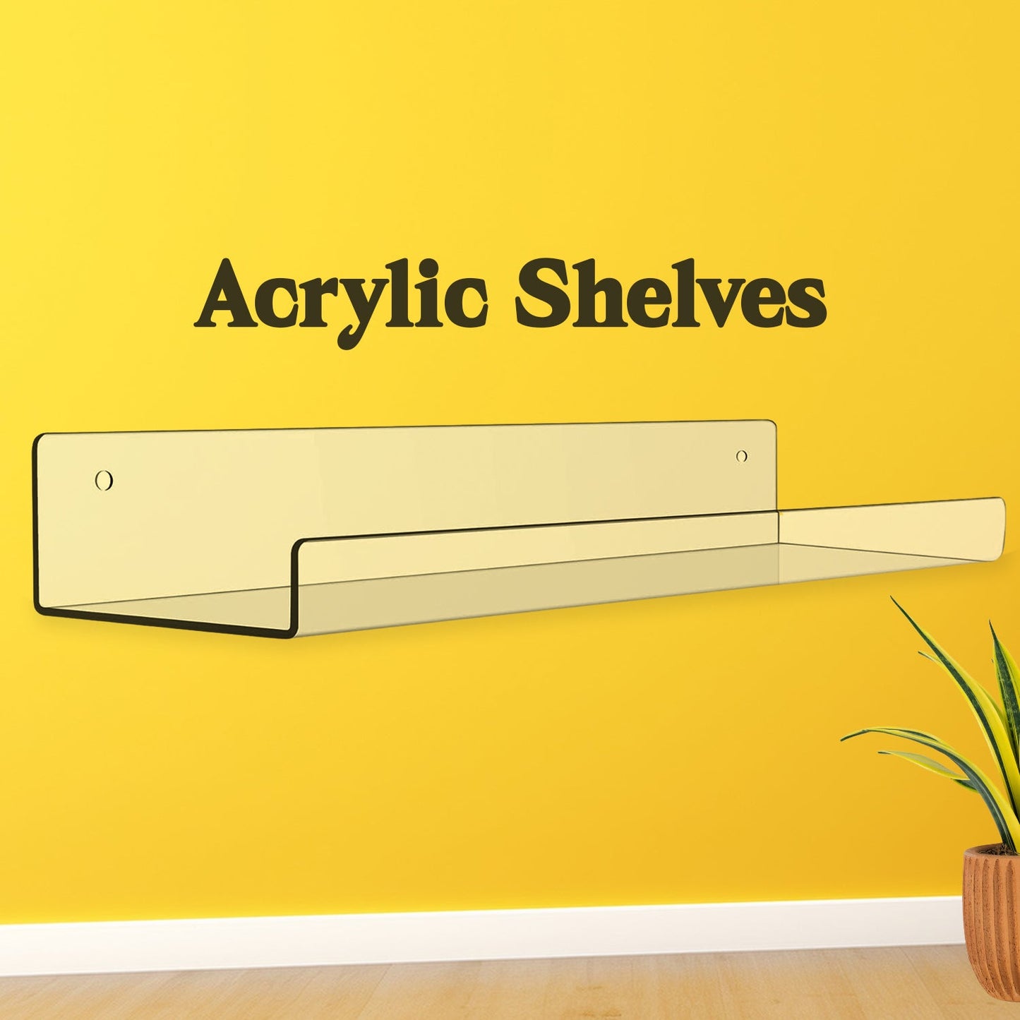 AcryLift Wall Shelves SWASTIK CREATIONS The Trend Point