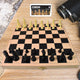 Folding Wooden Chess Board Set (30 × 30 Cm / 1 Set)