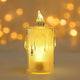 Simple Candles for Home Decoration, Crystal Candle Lights