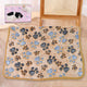 Pet Soft Cat Dog Blanket, Soft Warm Sleep Mat (75×60 Cm / 1 Pc / Mix Color & Design)