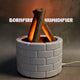 Bonfire Shaped Diffuser Essential Oil Diffuser Multi Function Flame Oil Diffuser (1 Pc)