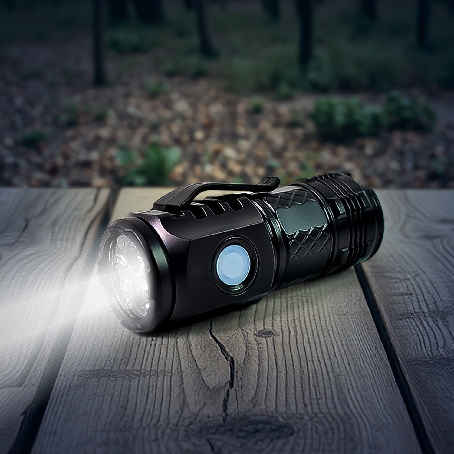 Small LED Torch, 5 Lighting Modes (1 Pc)