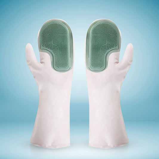 Multi-Purpose Silicon Gloves For Kitchen Cleaning 