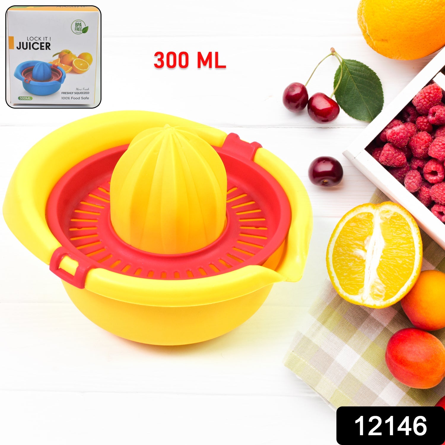 Orange Juicer Machine Hand Press (300 ML)