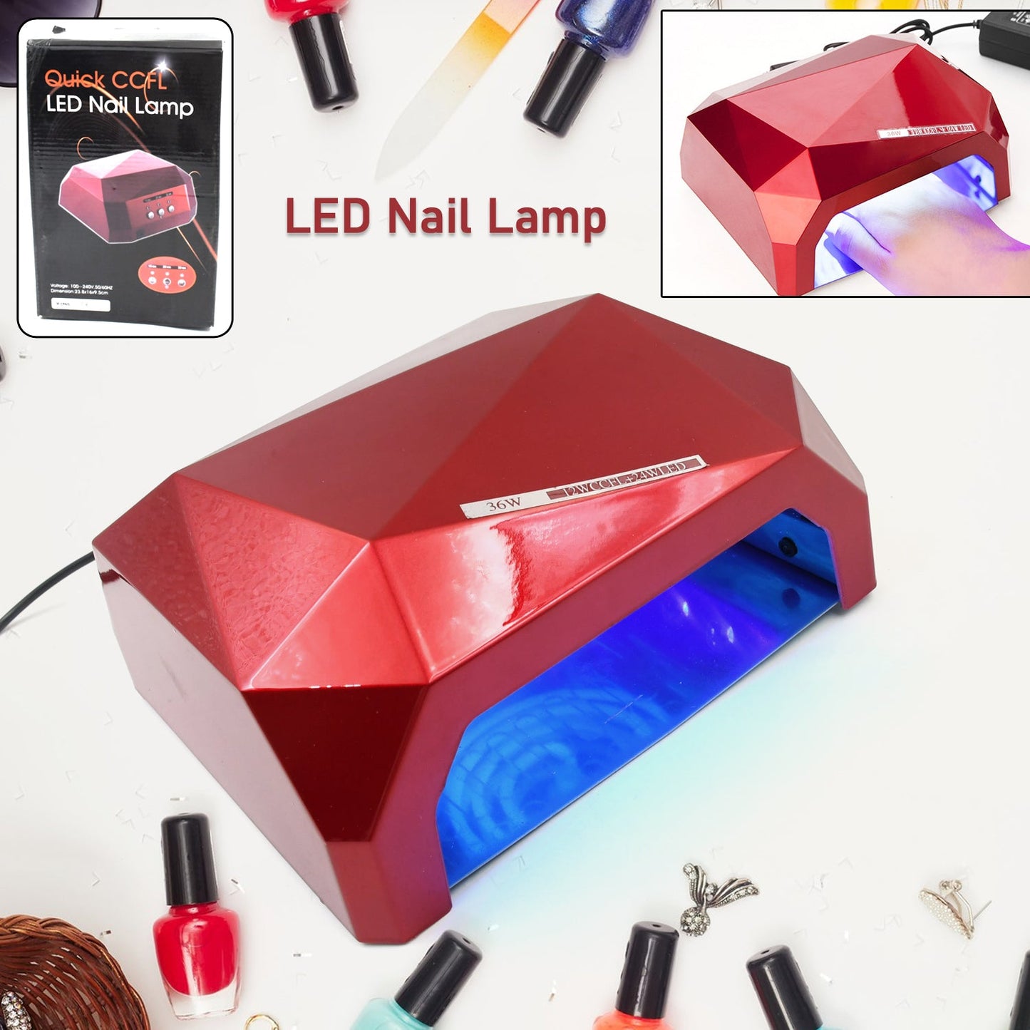 LED Nail Lamp SWASTIK CREATIONS The Trend Point