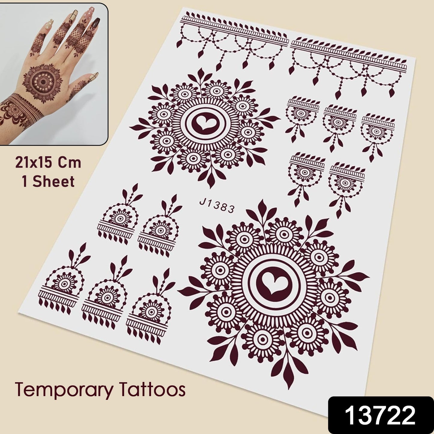 Vantaty Temporary Tattoos SWASTIK CREATIONS The Trend Point