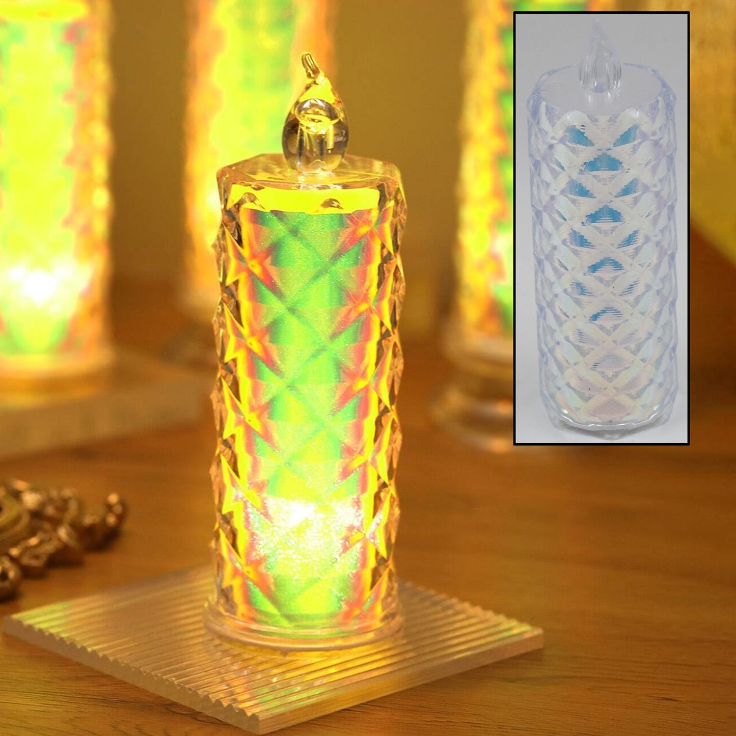 Festive Lighting for Any Occasion: 1 Pack LED Tealight Candles SWASTIK CREATIONS The Trend Point