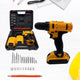 24 V lithium Double battery cordless drill set (29 Pcs Set)