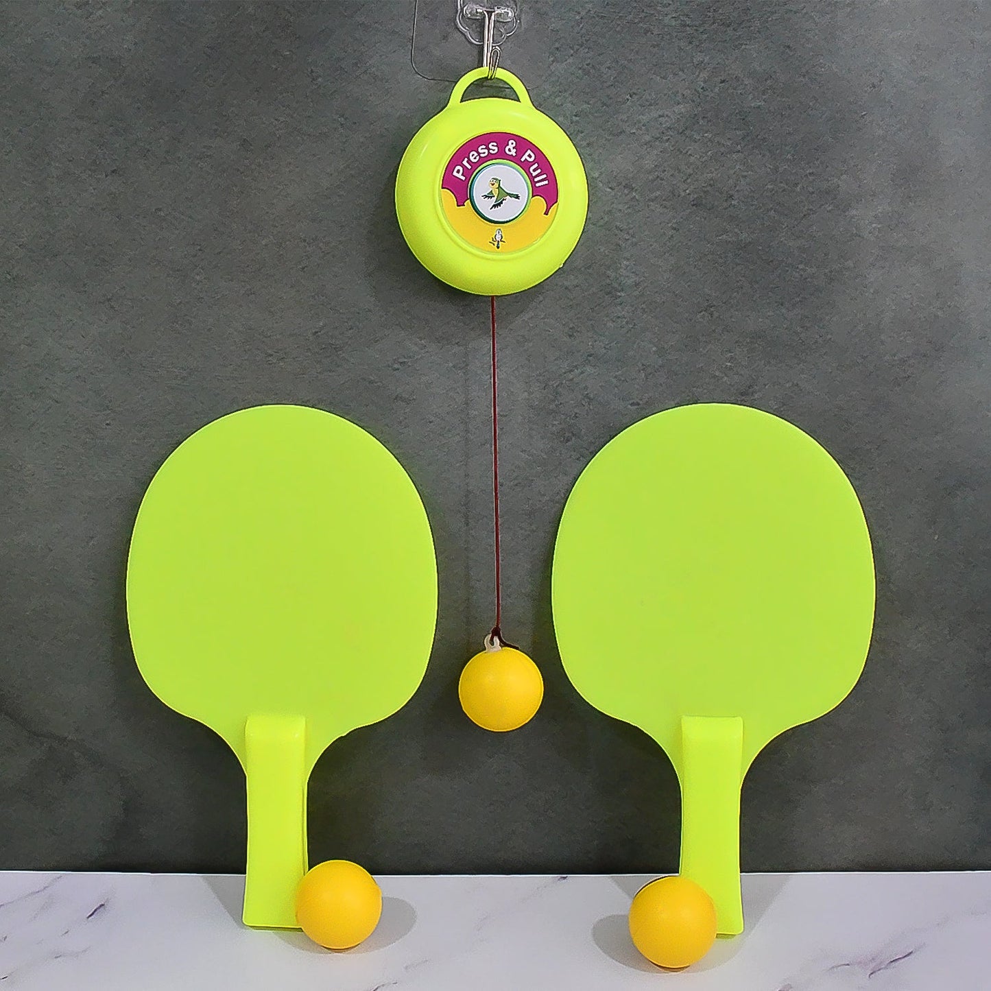 ProServe 3-Ball Hanging Table Tennis Training Set SWASTIK CREATIONS The Trend Point