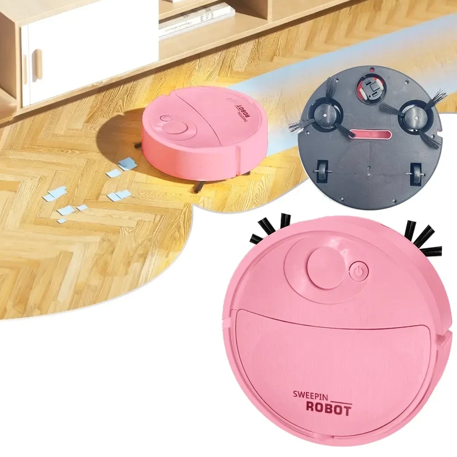 Vacuum Cleaner Sweeping Robot (1 Pc)