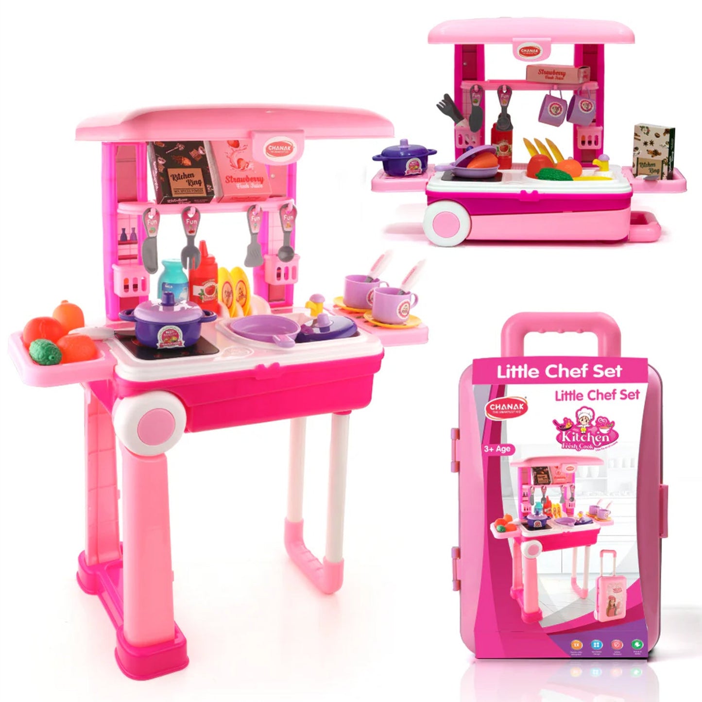 TinyChef Kitchen Set SWASTIK CREATIONS The Trend Point