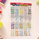 Multipurpose Adhesive Stickers Baby Room Decoration Stickers  (60 Sheet / Small)