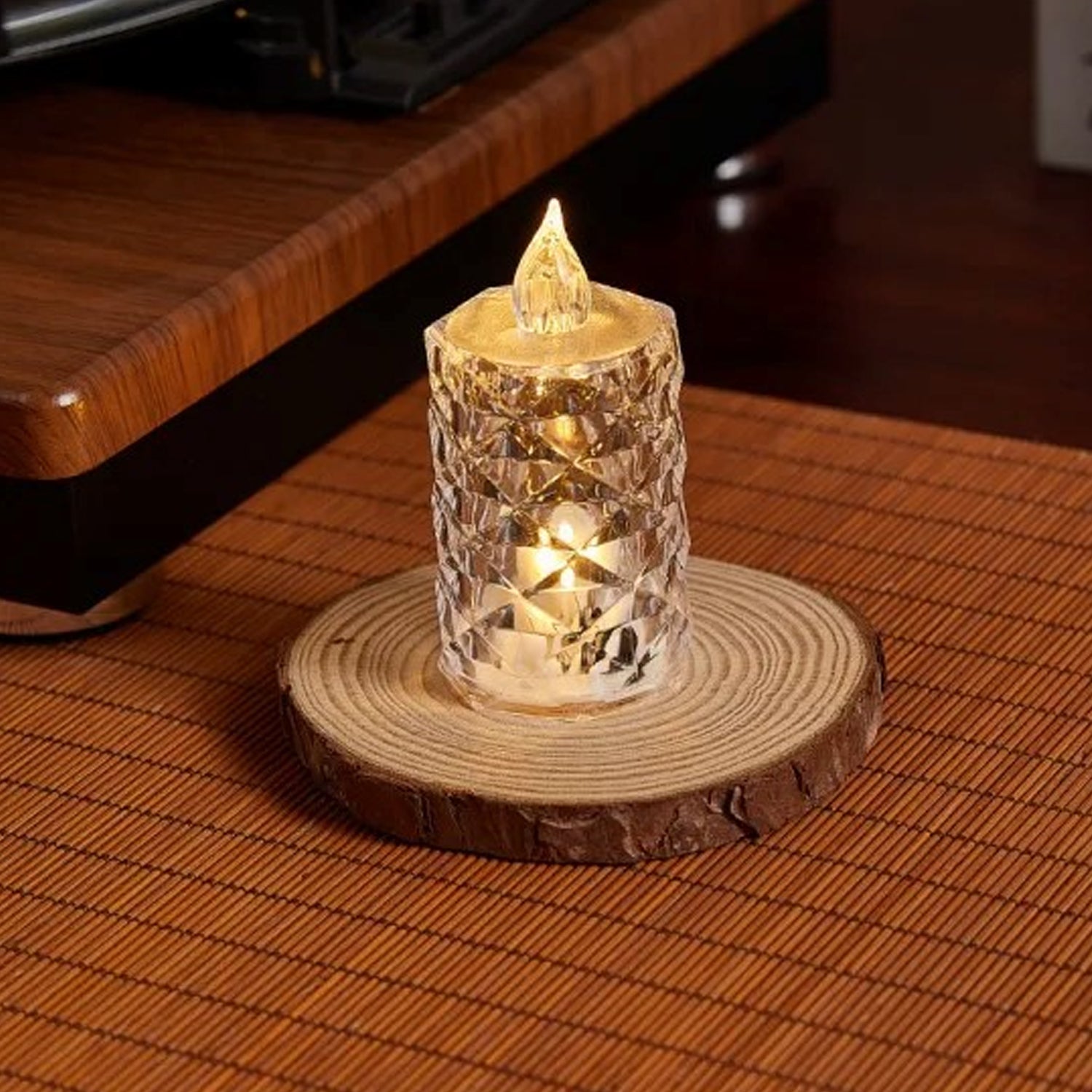 Flameless and Smokeless Decorative Candles LED Tea Light (1 Pc)