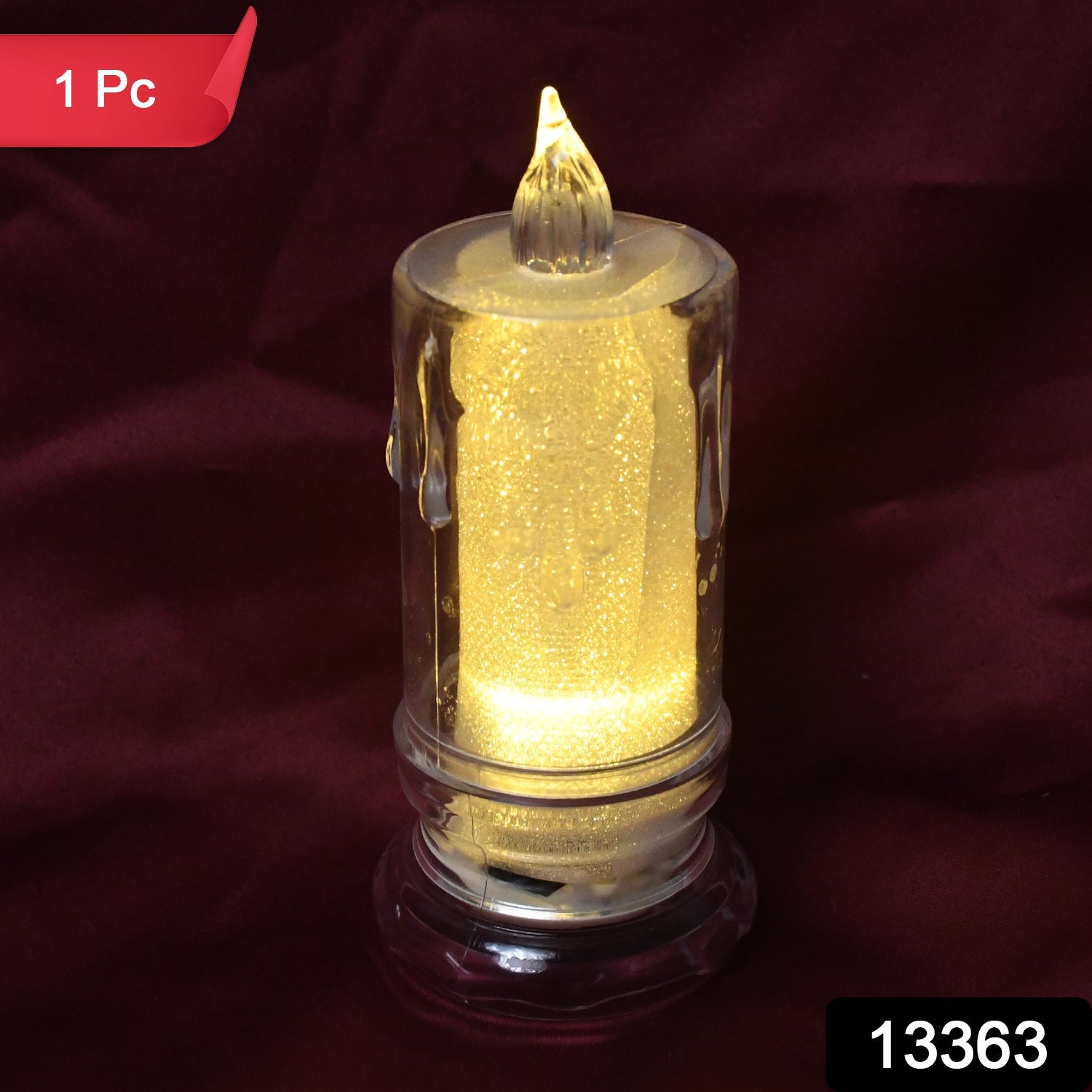 LED Tea Light Candle for Christmas, Festival, Candles (1 Pc)