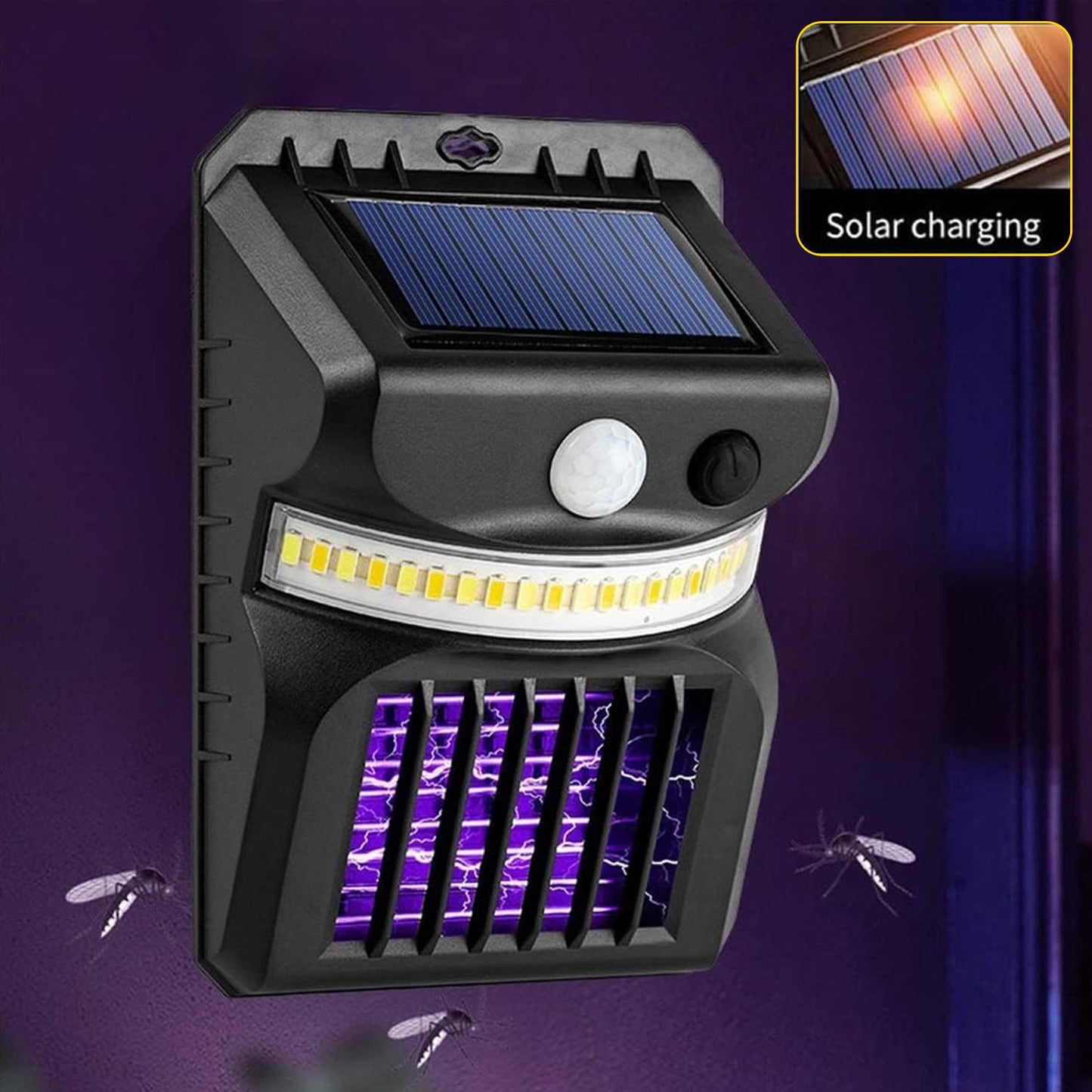 Bug Zapper Outdoor 2 in 1 Solar  SWASTIK CREATIONS The Trend Point