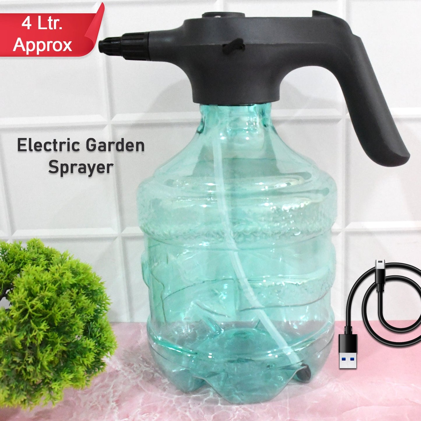 Electric Spray Bottle Garden Sprayer Automatic Watering Can SWASTIK CREATIONS The Trend Point