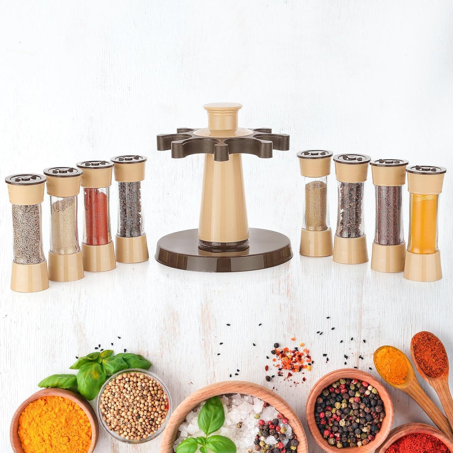 360° Rotating Kitchen Spice Rack SWASTIK CREATIONS The Trend Point