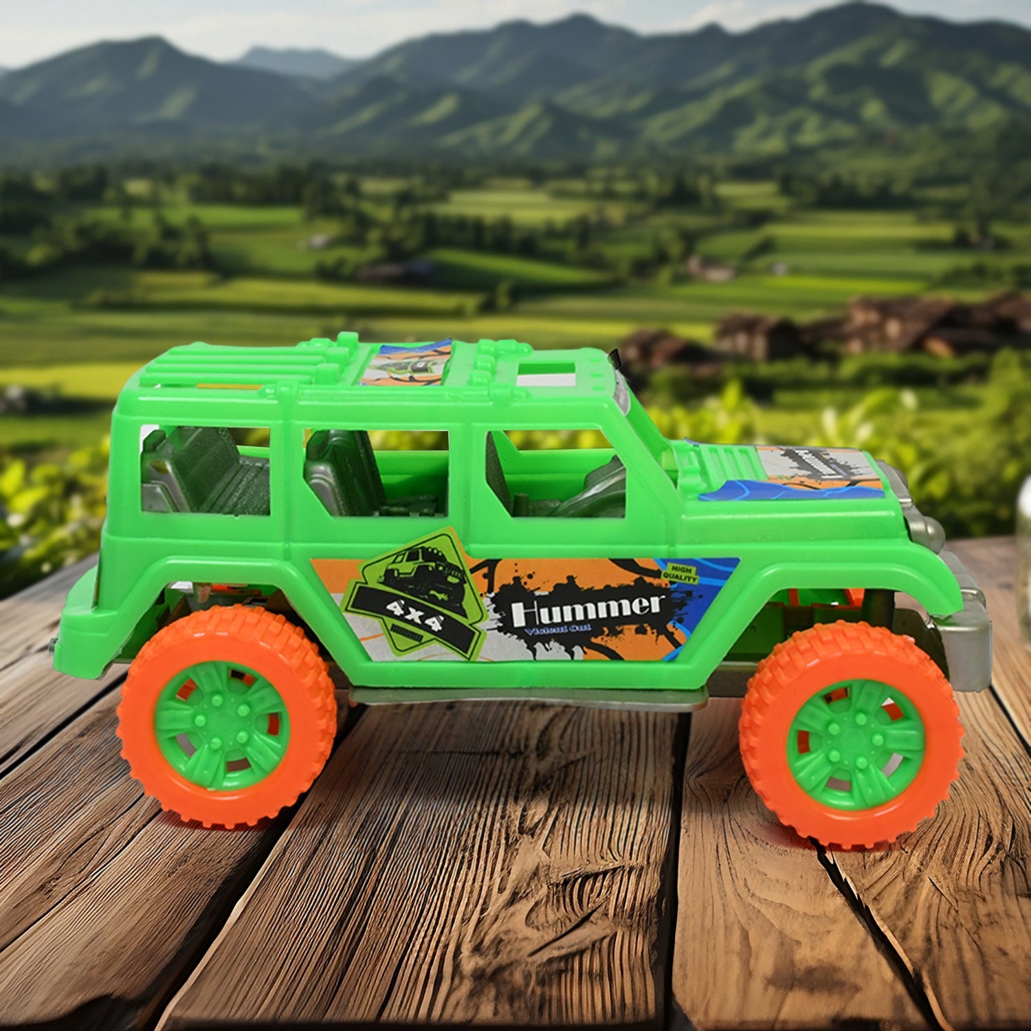 4X4 Jeep Car Toy For Kids Pull Back Jeep Car